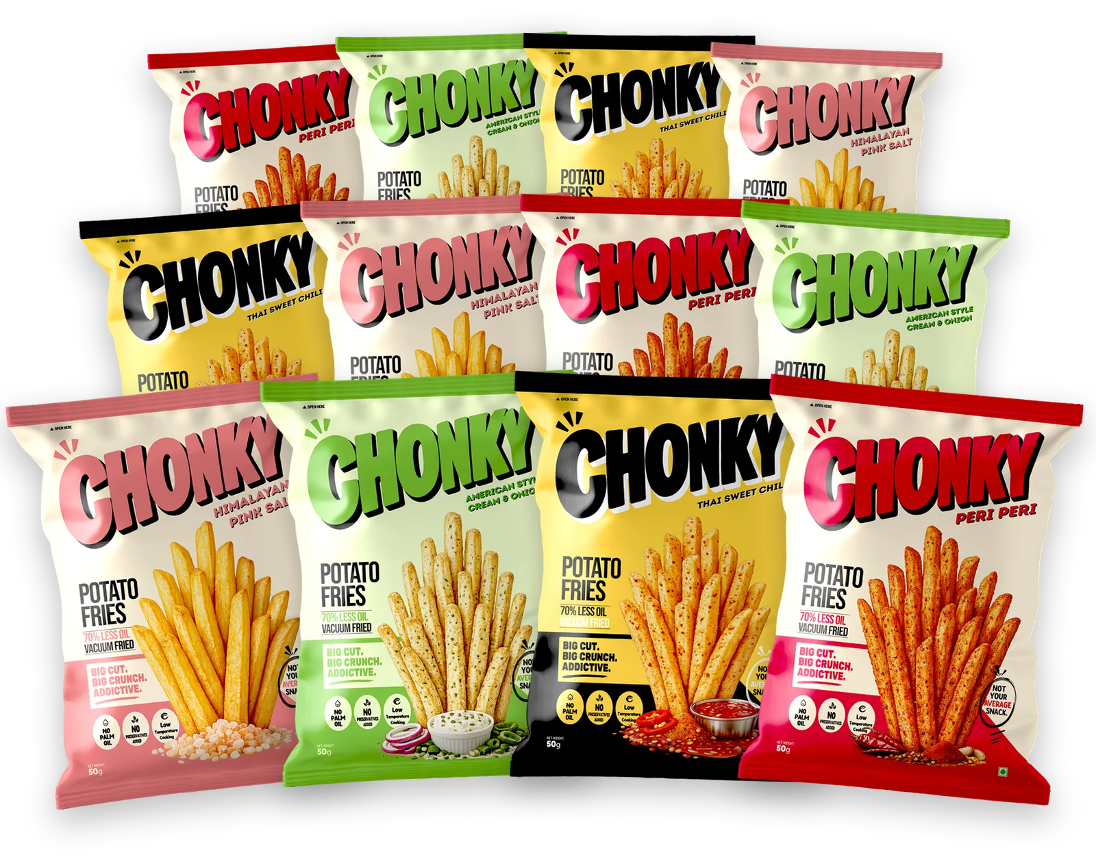 Family Value Pack: 3 of each flavour