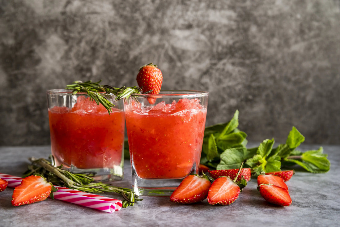 Delectable Strawberry Juice