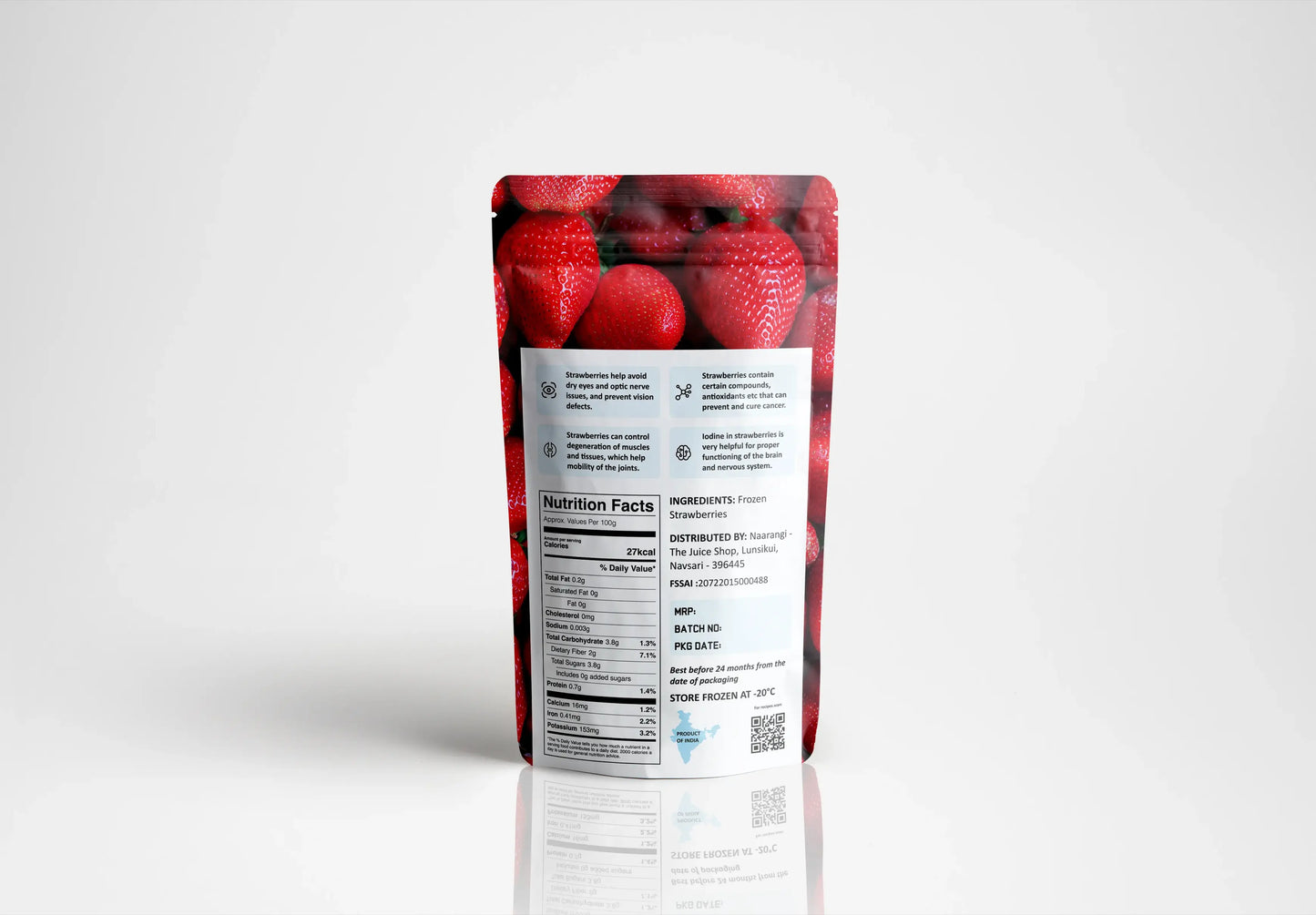 Frozen Strawberries